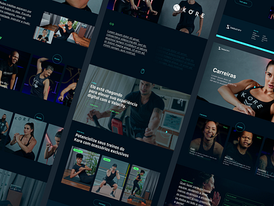 Sweatify exercise gym sweatify ux uxui web webdesign website workout