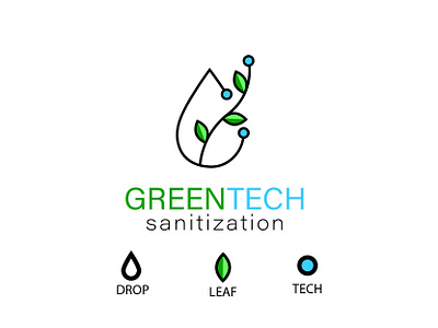 SAnitization logo design flat icon illustration illustrator logo logo design logo designer logo per day minimal