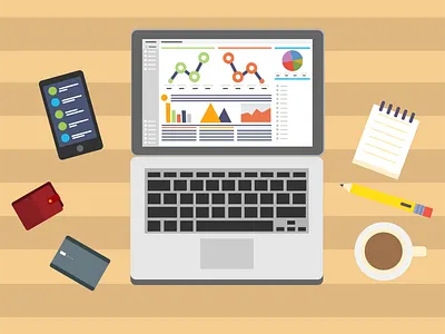 Work From Home art design flat graphic design illustration illustrator vector