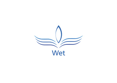 Wet branding design logo logo design minimal vector