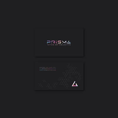 PRISMA BC brand brand identity branding business cards design identity inspiration logo minimal type typography