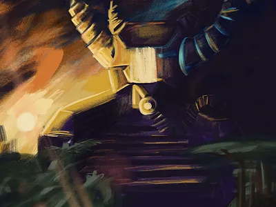 ROBO illustration design illustration