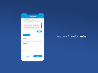 Daily UI 56/100 - Breadcrumbs app breadcrumbs dailyui dailyuichallenge design mobile navigation ui ux web website