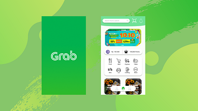 Re-design Grab application appstore branding design grab mobile redesign transportation transportation design ui