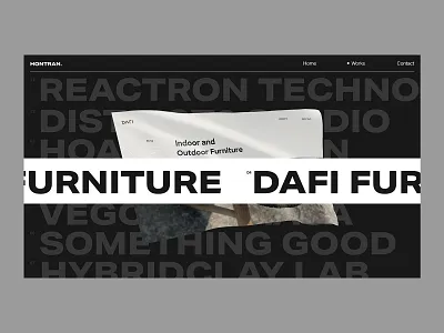 Hon Tran Portfolio 002 : Project View category clean homepage interaction landing page layout list project typography ui vietnam web design website