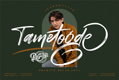 Tametogde - Premium Brush Font app branding design icon illustration logo typography ui ux vector web