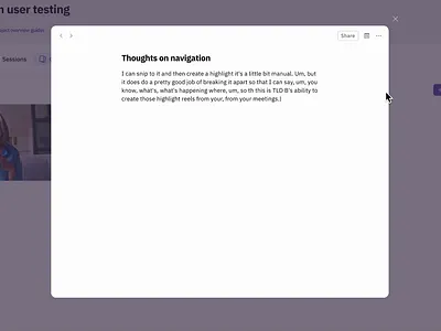 Document Modal View - Expanding & Collapsing Side Menu animation collapsing dialog document editor expanding figma fluid width minimal modal modal view saas side menu sidebar sidemenu text editor ui web