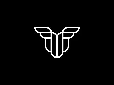 TF - Monogram black brand branding clean concept creative dailylogo dribbblers gfxmob graphicdesign illustrator inspiration inspire logodesign minimal monogram skillshare vector white