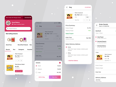 Shoper Multi vendor Ecommerce UI KIT android app app template design ecommerce figma illustration mobile online shoping online store sketch ui uikit uiux