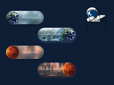 On/Off Switch 15 dailyui dailyuichallenge design earth figma figmadesign mars minimal onoff onoff switch onoffswitch ui