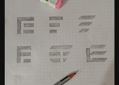 EF logo sketch brand design branding branding design e logo latter logo logo sketch sketch logo sketching