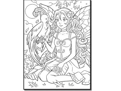 Coloring book page 4 coloring book coloringbook illustraion kids art kids book kids illustration