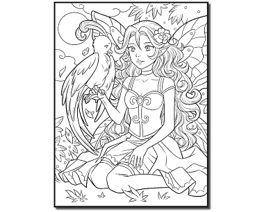 Coloring book page 4 coloring book coloringbook illustraion kids art kids book kids illustration