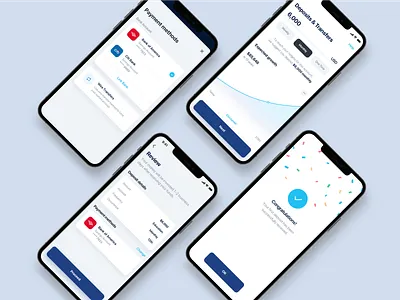 Deposits, transfers & payment methods