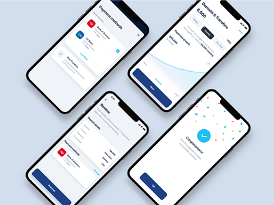 Deposits, transfers & payment methods