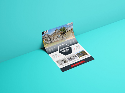 Real Estate Flyer Design advertisment brochures business construction flutter flyers