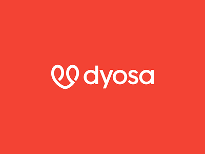 Dyosa Beauty App Logotype Design / Branding / Identity Design agency app artists beauty branding heart identity logo logotype loop makeup people symbol typography wordmark