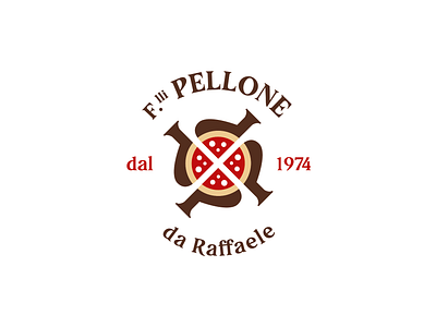 Fratelli Pellone | logo adobe brand brand design brand identity branding branding concept branding design corporate design logo logo design logodesign logotype pizza pizza brand pizza logo pizzeria vector visual design visual identity