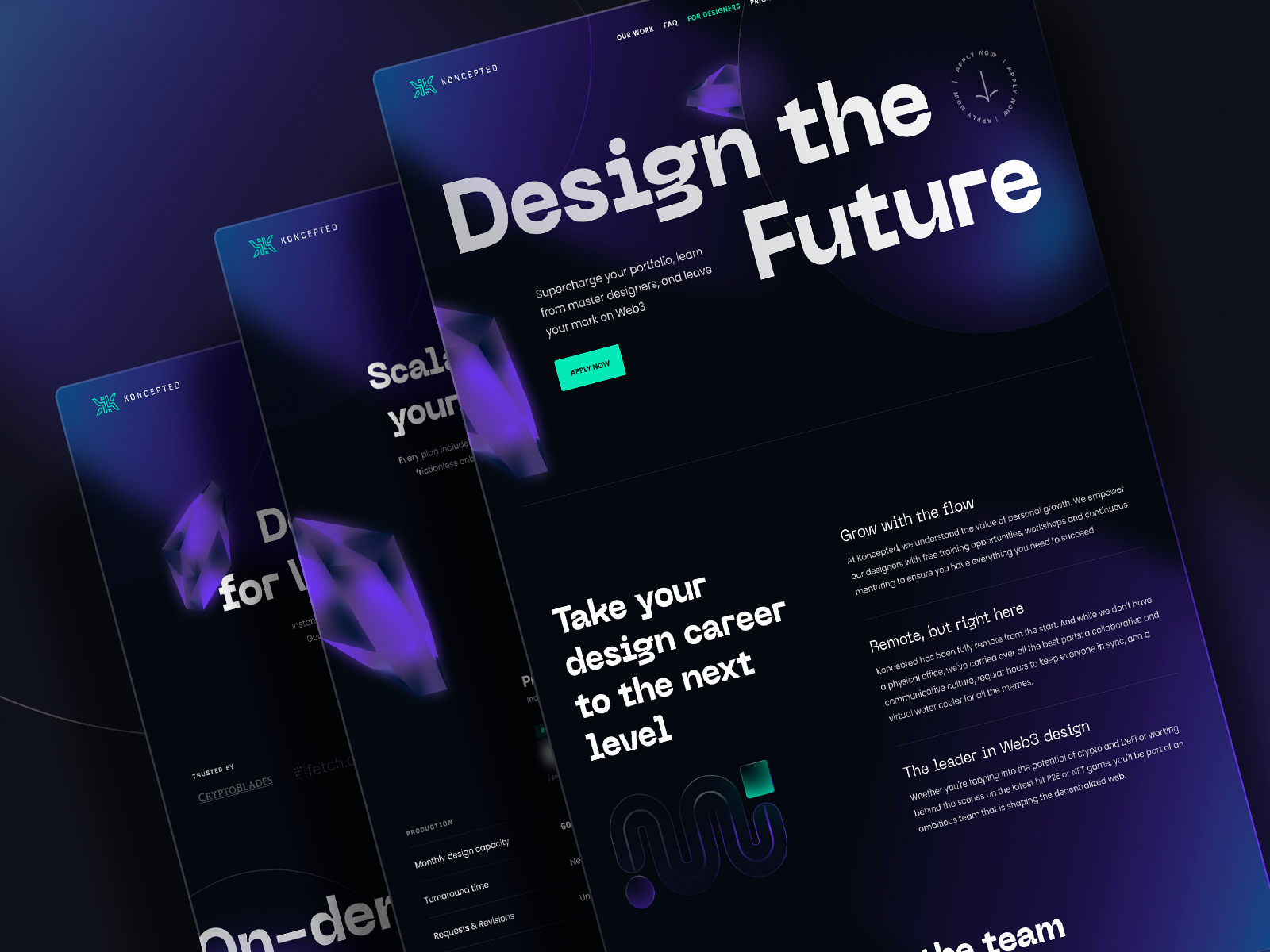 Koncepted Landing Page