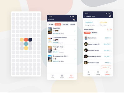 TripSheet Travel App Design Concept app design mobile product travel ui ux