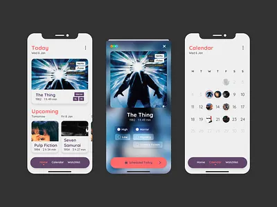 Movie App app design ios materik movies ui ux