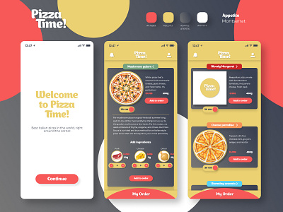 Pizza Time application