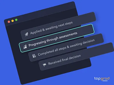 Topgrad - Custom visualizations blue clean design flat illustration illustrations modern product design ui user experience user interface ux visualizations web design