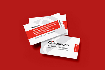 Polinord Business Card business card business card design businesscard