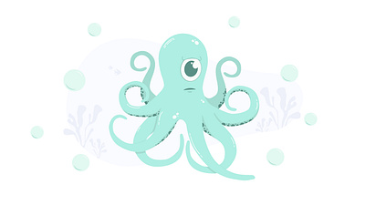 Сycloptopus adobe adobe illustrator design fish flat flat illustration illustration illustrator ocean octopus sea