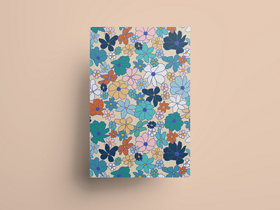 Illustration Design adobe illustrator adobe photoshop design floral design floral pattern graphic design illustration pattern design pattern illustration