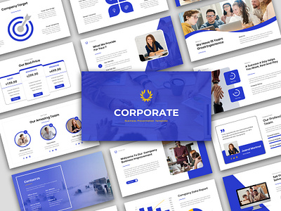 Corporate - Business Presentation Template agency business company company profile corporate creative data report diagram ecommerce elegant entrepreneur excel finance keynote modern pitchdeck portfolio powerpoint presentation