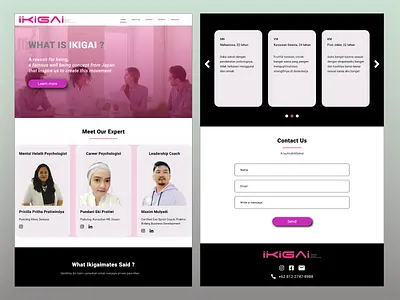 IKIGAI Consulting Website Redesign consulting redesign ui design ux design web design web redesign