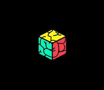 Brain Cube box box cube boxlogo brain brain box brain cube brainlogo colorful creative cube cubelogo inspiration logo logo design branding logo mark logodesign logodesigner logos mrbranding yourlogo