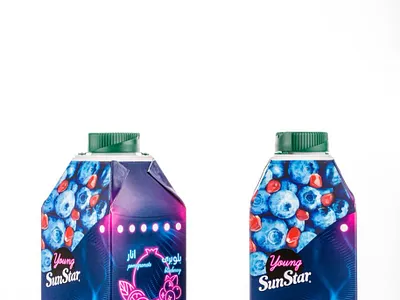 Fruit Juice Package Design 500ml blueberry design package package design packagedesign photoshop young