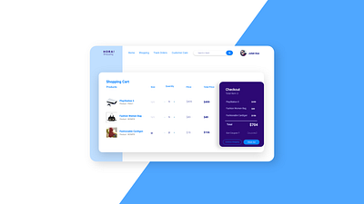 Checkout UI UX Design animation blue clean design file header interface landing landing page minimal simple transfer ui ui design ui ux uidesign ux web web design website