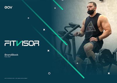 Fitvisor | BrandBook art branding design fitness graphic design gym health illustration illustrator logo media sport