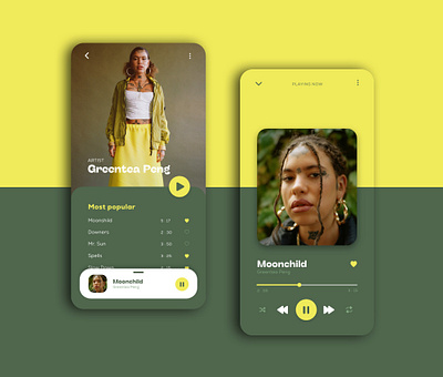 #DAILY UI 009 - Music player app daily ui dailyui dailyuichallenge design music music player music player app music player ui playlist ui ui design ux