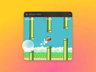 iOS Homescreen Widget Game assets colorful home homescreen ios mini mini game skins widget widgets