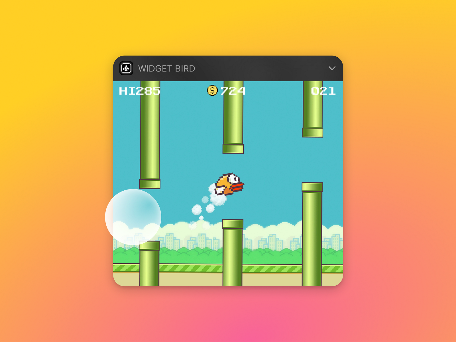 cocos2d iphone - Game over pop-up like Flappy Bird - Game