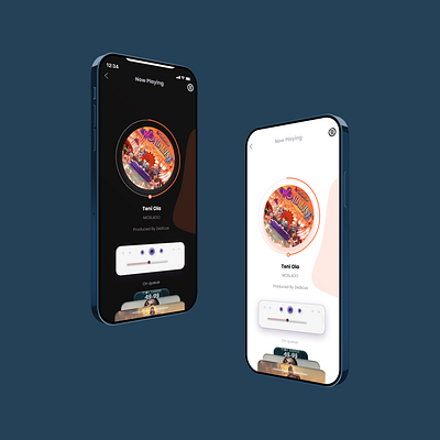 Music Player Interface design figma music app ux