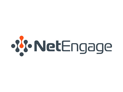 NetEngage Logo 2d animation adobe after effects adobe illustrator art direction branding graphic design logo logo animation lottie motion graphics web web animation