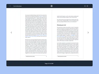 Reading apps design reader reading web web dev