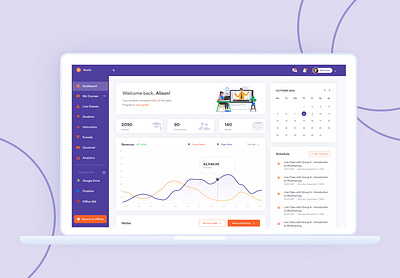 EDTECH DASHBOARD design edtech education product design productdesign ui