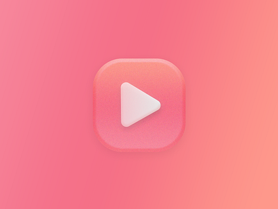 Music Player App Icon 3d app icon app logo app logo icon branding design glassmorphism gradient icon icon design illustration ios app logo mobile product ui vector