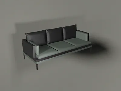 couch 3d modeling blender branding design mockup productdesign