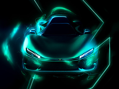 Viteza 3d car 3d blender car graphic design photoshop render