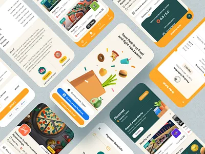 Food Waste App UI Design & Development app app design application creative delivery design development food food delivery food waste grocery pickup pixbrand pixbrandme pizza too good to go ui ui design uidesign uiux