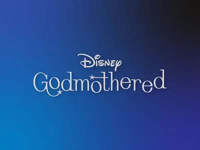 Disney's Godmothered: Unchosen Movie Title Treatments branding branding agency custom lettering custom type disney hoodzpah lettering logo logo design movie logo title treatment type design