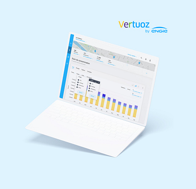 Vertuoz Smart Manager dashboard ui uiux webapp