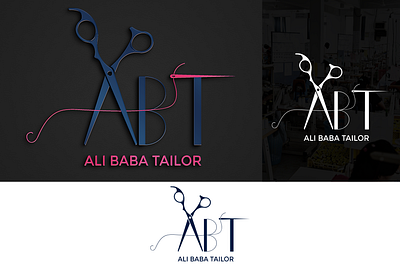 Ali Baba Tailor logo 2dlogo 3dlogo app design icon illustration logo logodesigning logoexpert vector